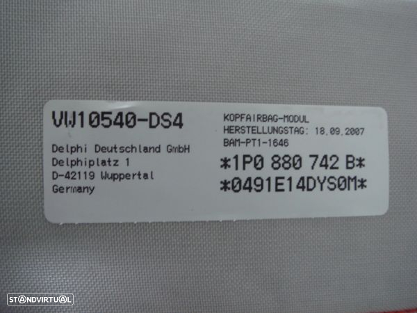 Airbags De Cortina Dto Seat Leon (1P1) - 2