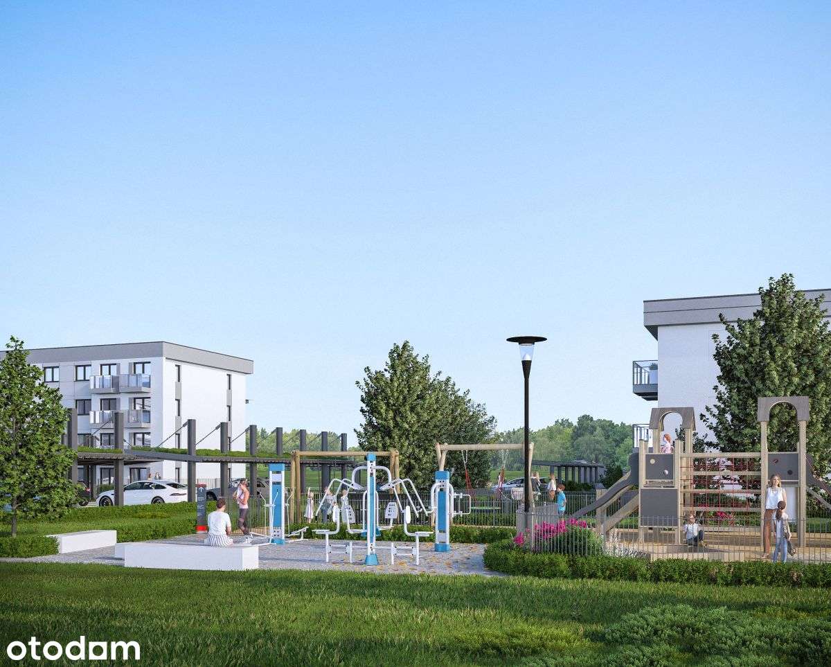 2-pokojowe mieszkanie 41m2 + balkon