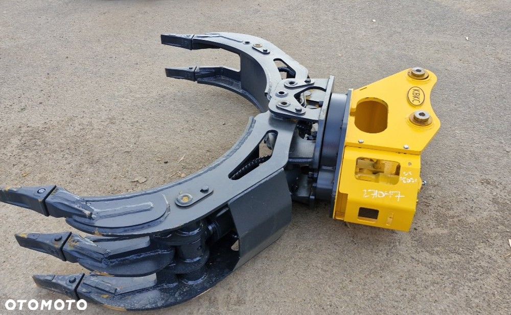 Chwytak hydrauliczny obrotowy 360 stopni na dwóch siłownikach na sworznie fi45mm fi70mm sortujący wyburzeniowy kleszcze pięciopalczaste KBKC RSB-50. NOWE!!! - 3