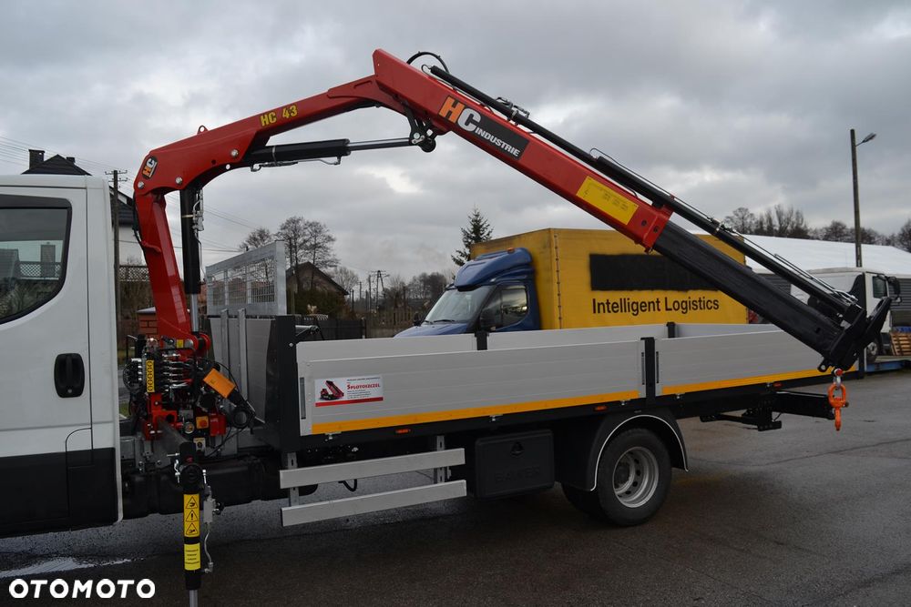 Iveco Daily 72C18 70C18 Skrzynia ładunkowa 5,2 m + nowy żuraw HC 45A2 Fassi F40 F50 - 6