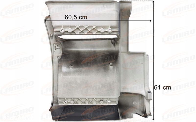 RENAULT MIDLUM VOLVO FL OBUDOWA STOPNIA LEWA - 2