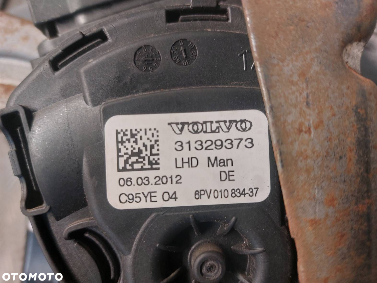 PEDAŁ GAZU POTENCJOMETR + PEDAŁ HAMULCA VOLVO XC60 I 31329373 31290372 - 3