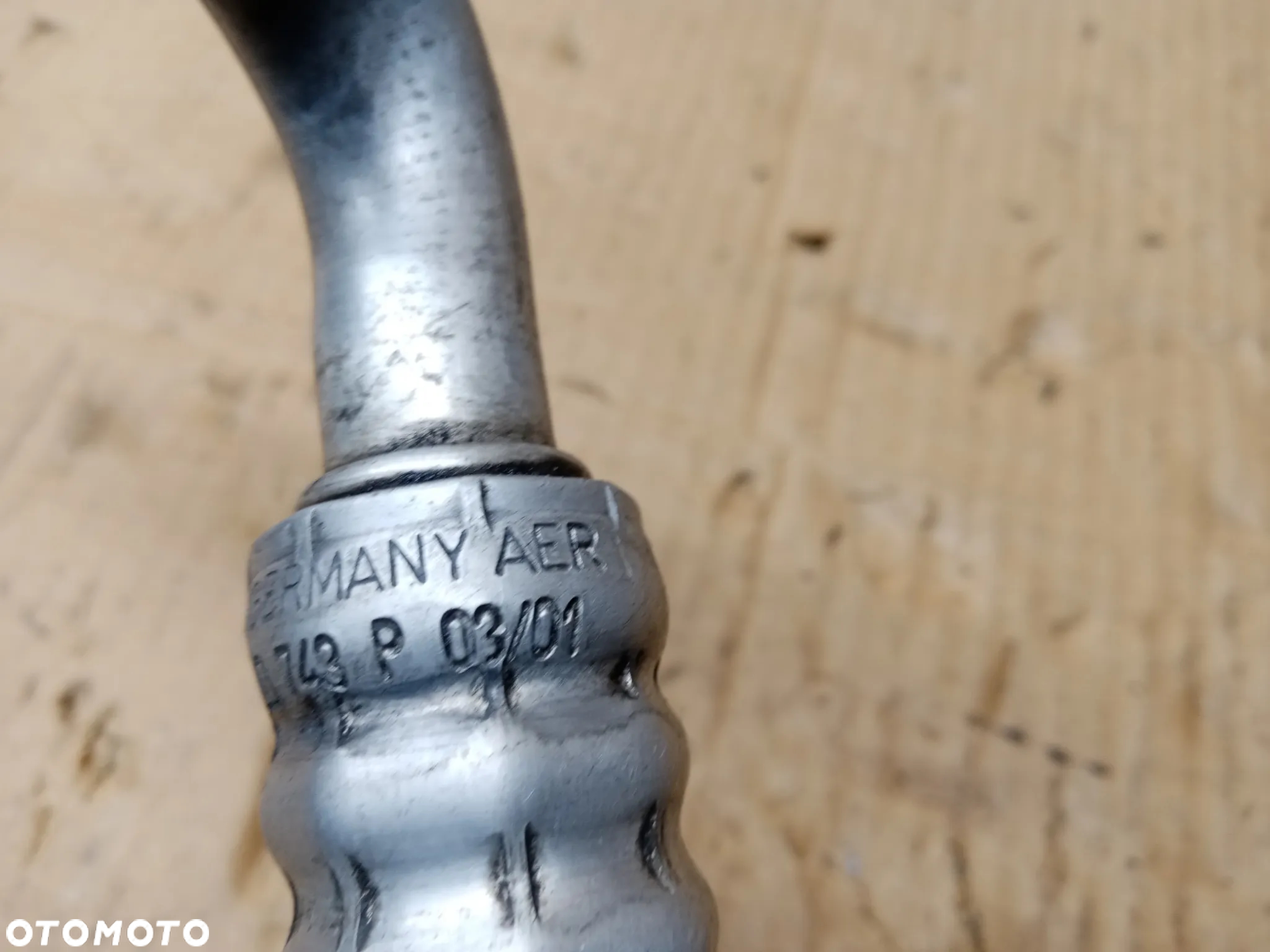 Przewód rurka klimatyzacji klimy VW Golf IV 4 1J1820743P - 12