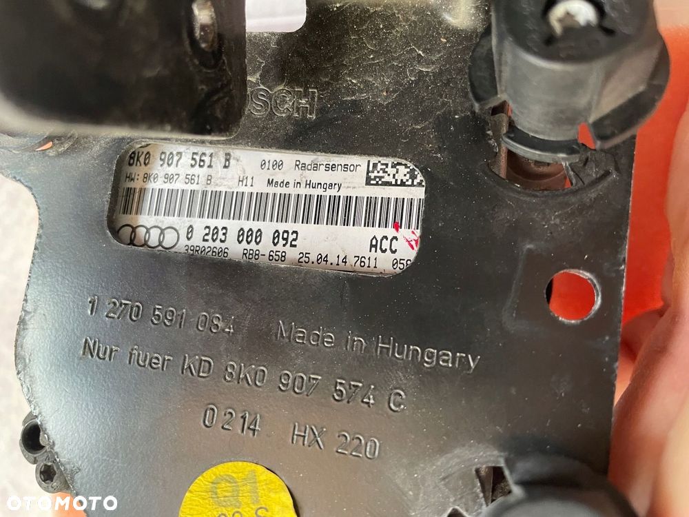 RADAR DISTRONIC AUDI A4 B8 8K0 8K0907561B - 4