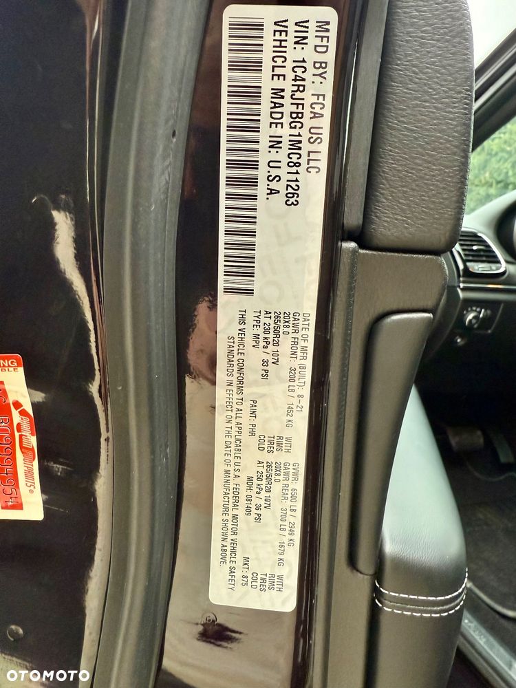 Jeep Grand Cherokee 3.6 V6 Pentastar 4WD Automatik Limited - 10