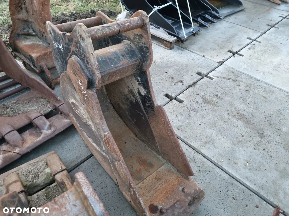 Łyżka do koparki 45cm S60 złącze do kopania koparka 40cm 50cm Volvo Hitachi CAT JCB rototilt - 4