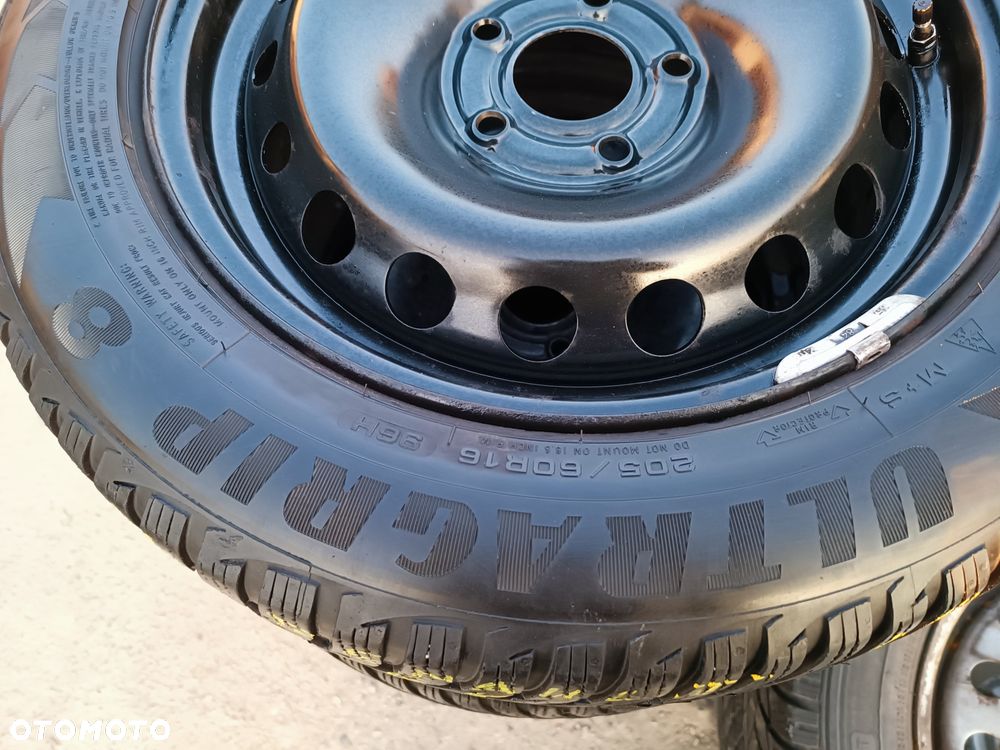 5x114,3 5x114 Felgi Stalowe stal 16 Koła Zimowe Zima RENAULT LAGUNA III 3 MEGANE 3 SCENIC 3 FLUENCE NISSAN LEAF JUKE PRIMERA P12 205/60 5-7mm Legnica ALU-RAD - 3
