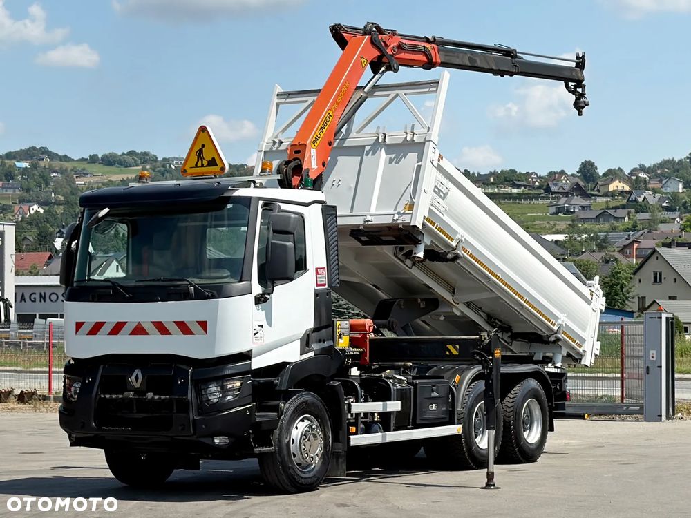 Renault C 380 * WYWROTKA 5,20 m + PK 16001 + PILOT + BORDMATIC *6x4 - 2