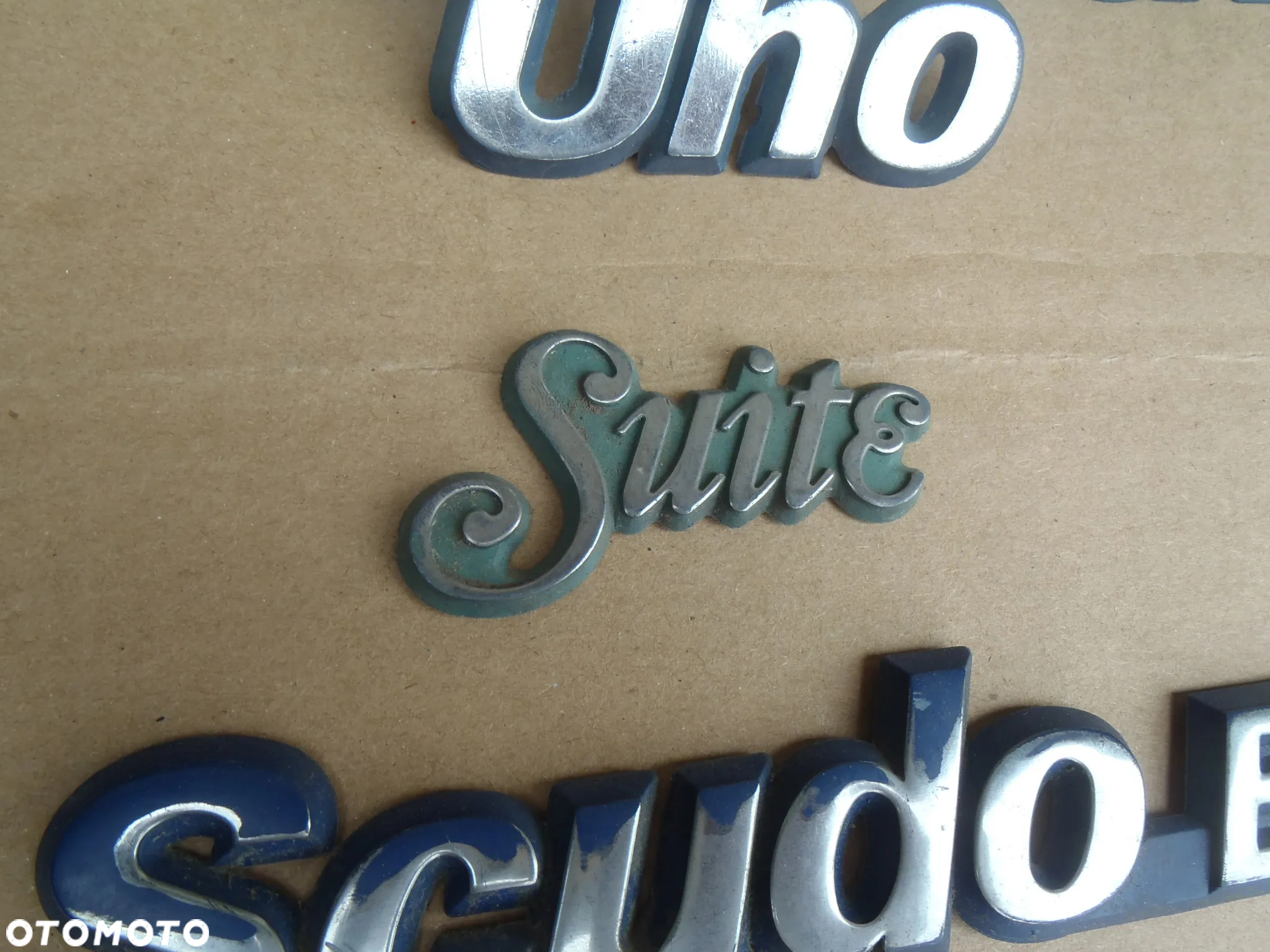 logo emblemat znaczek napis marea sporting seicento cinquecento punto uno doblo scudo elx sx 55 orginal - 3