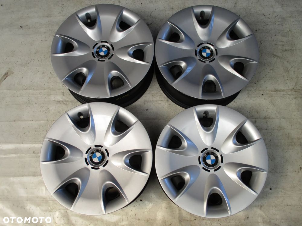 FELGI STALOWE 16 BMW 3 E90 E91 COUPE CABRIO E92/93  ET34+ KOŁPAKI - 1