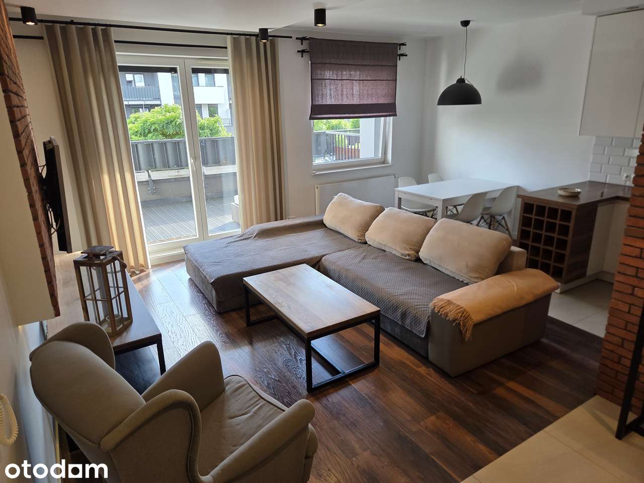 Os Diamentowe, styl loft, od projektanta wnętrz, duży południowy taras
