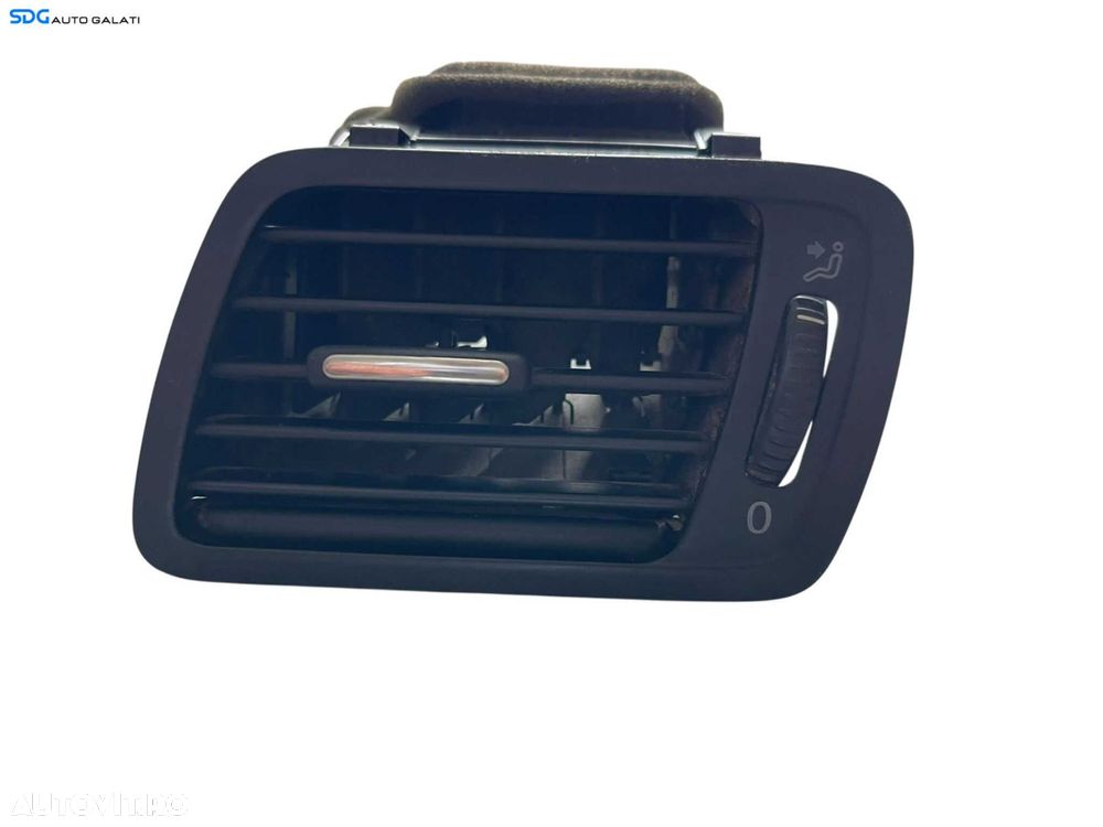 Grila Gura Aer Aerisire Ventilatie Bord Stanga Volkswagen Passat B6 2005 - 2010 Cod 3C1819702E [B4487] - 1
