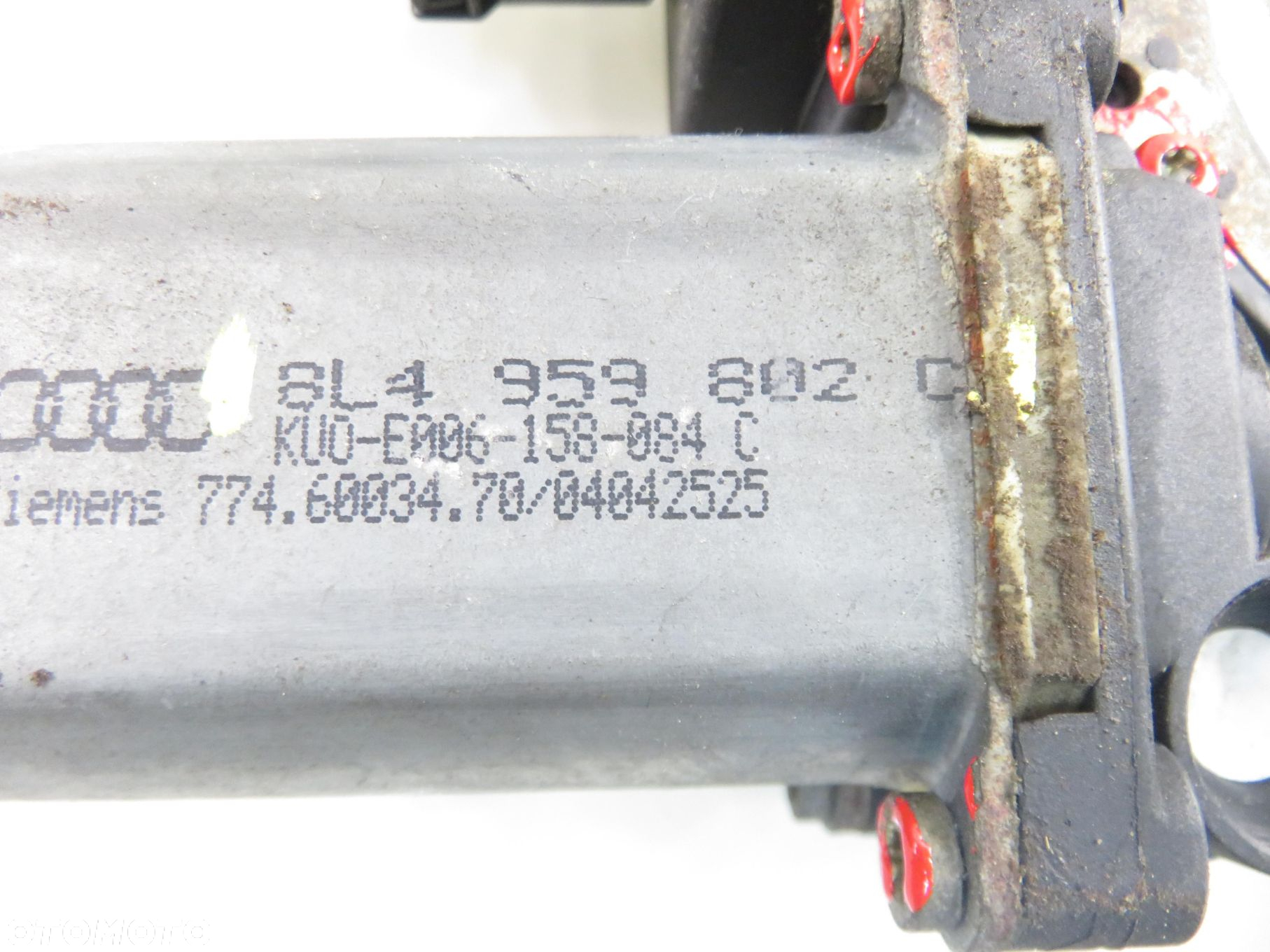 SILNICZEK SZYBY PRAWY PRZEDNI AUDI A3 (8L1) 8L4959802C - 5