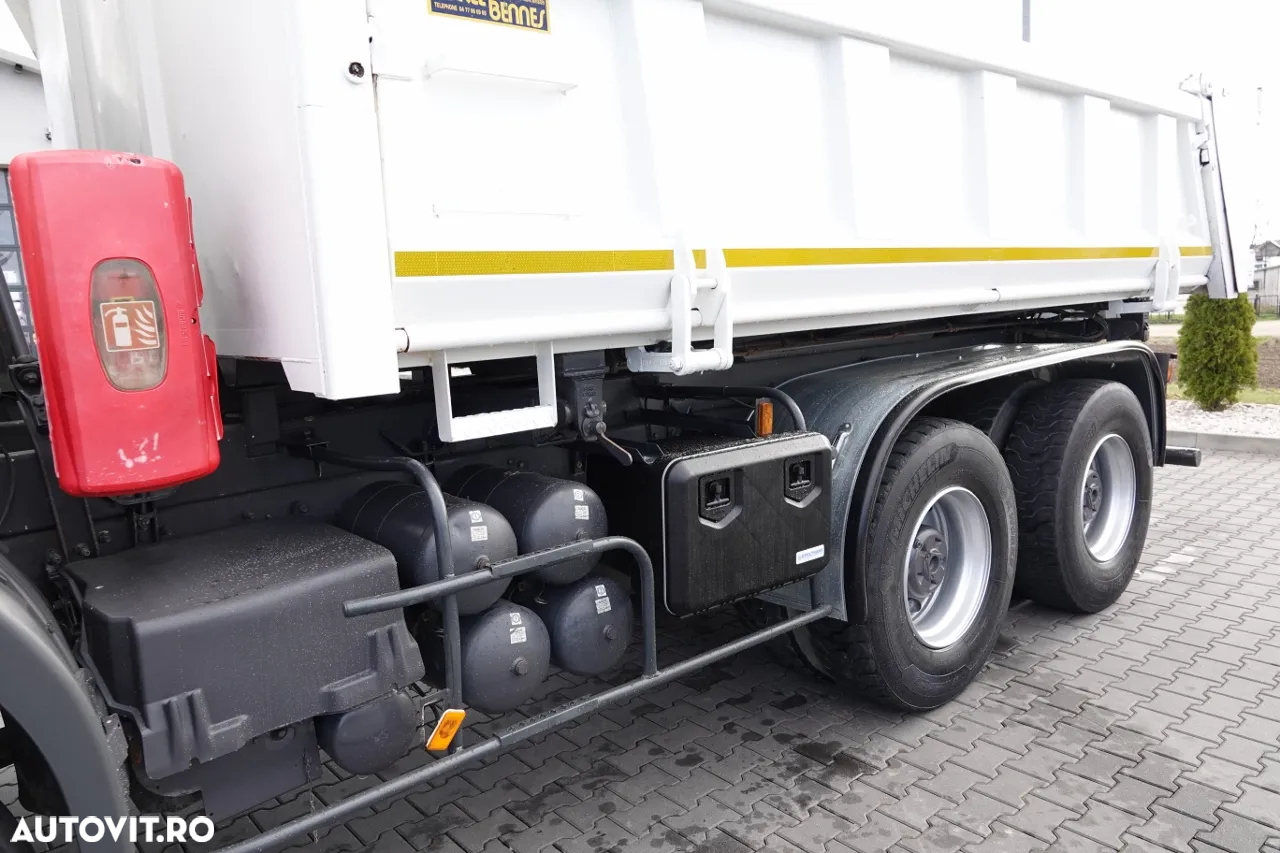 Scania R 420/ 6x4 / 2-SIDE TIPPER / HYDROBRATA / BORDMATIC / HYDROKLAPA / MANUAL / IMPORTAT - 18