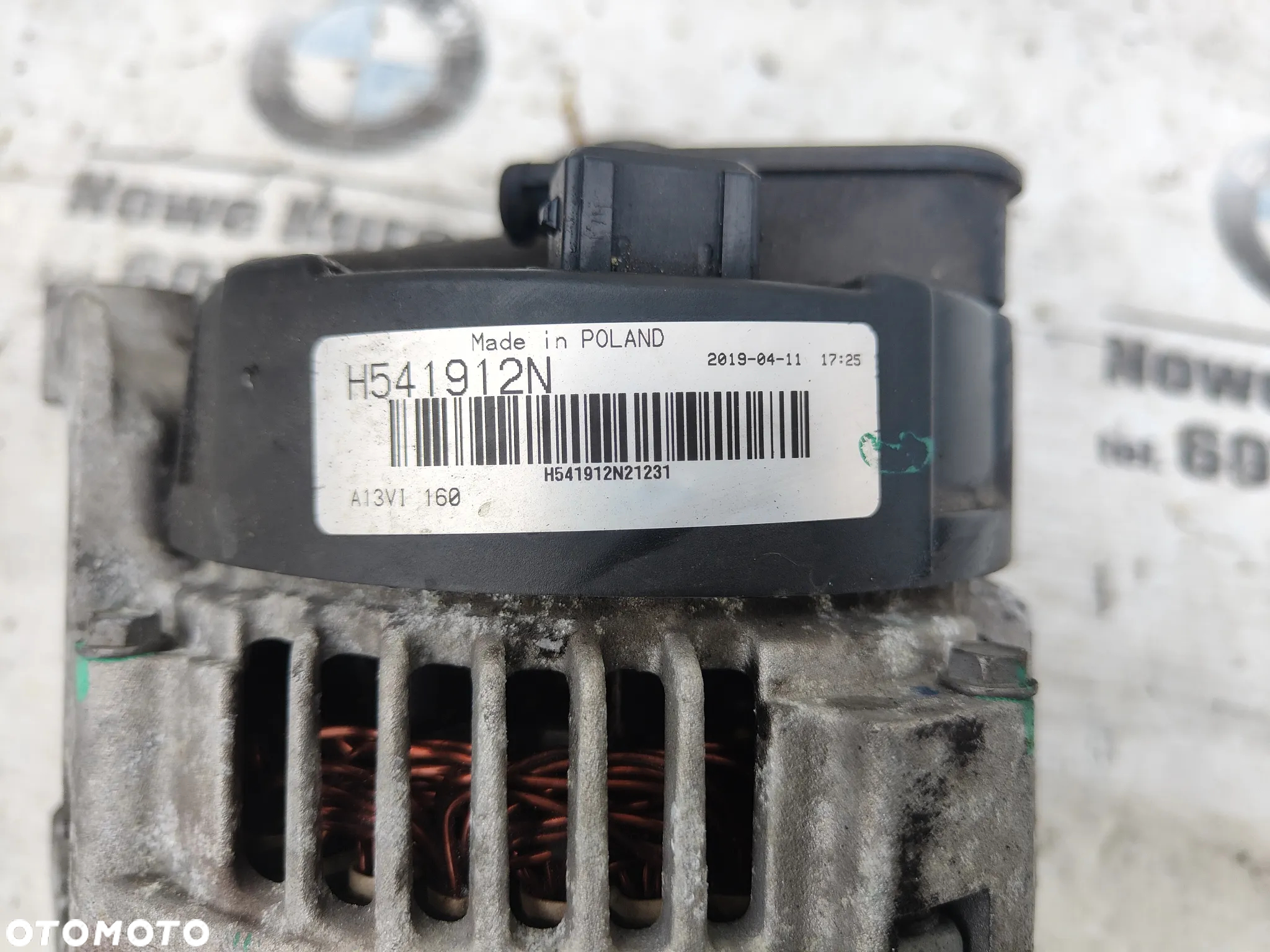 BMW E39 E46 E53 3.0i 2.8i 2.5i 2.2i Alternator Valeo 90A 3 piny Super Stan - 7
