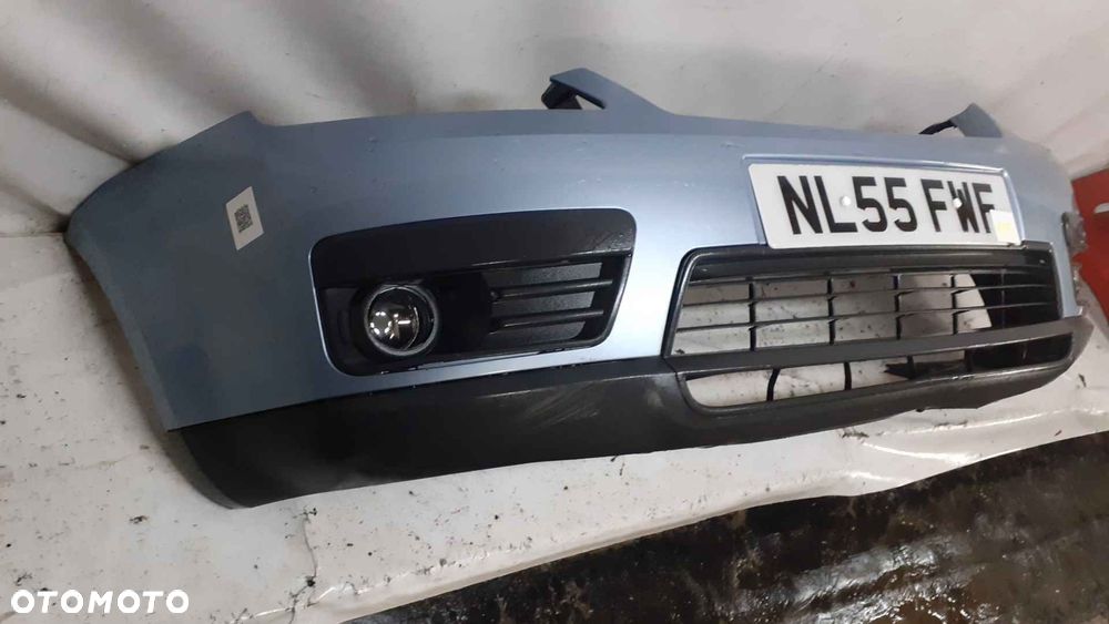 + ZDERZAK PRZÓD PRZEDNI DO FORD FOCUS C-MAX Z3 BŁĘKITNY HALOGENY - 5