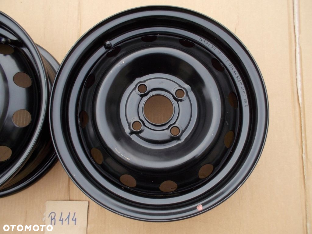 1x Felga 14 Kia Picanto II od 2011r- do 2017r / 5j 4x100 ET49 - 5