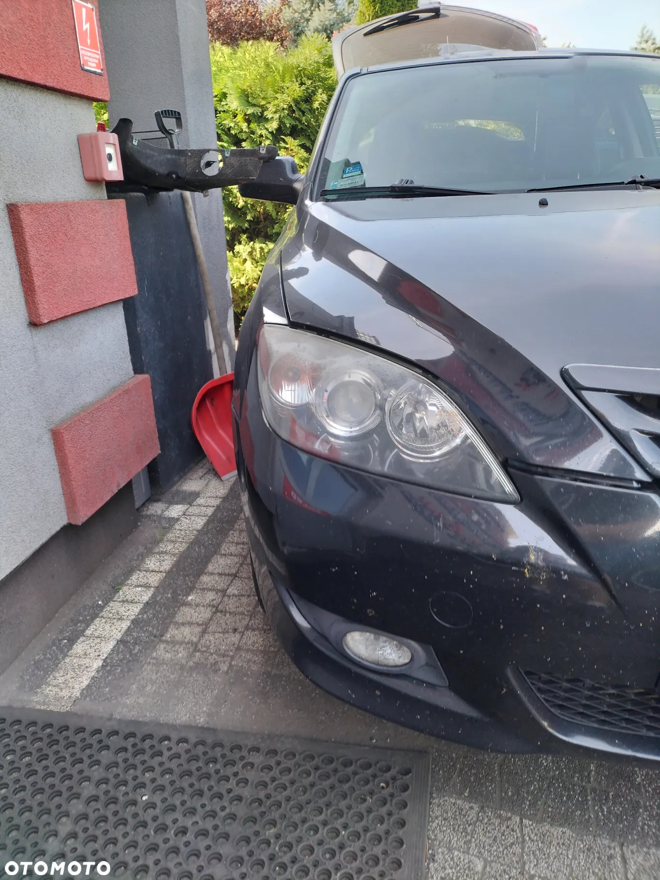 CAŁE AUTO NA CZĘŚCI ZDERZAK PRZÓD MASKA LAMPY BŁOTNIKI MAZDA 3 I SEDAN 03-09r - 2