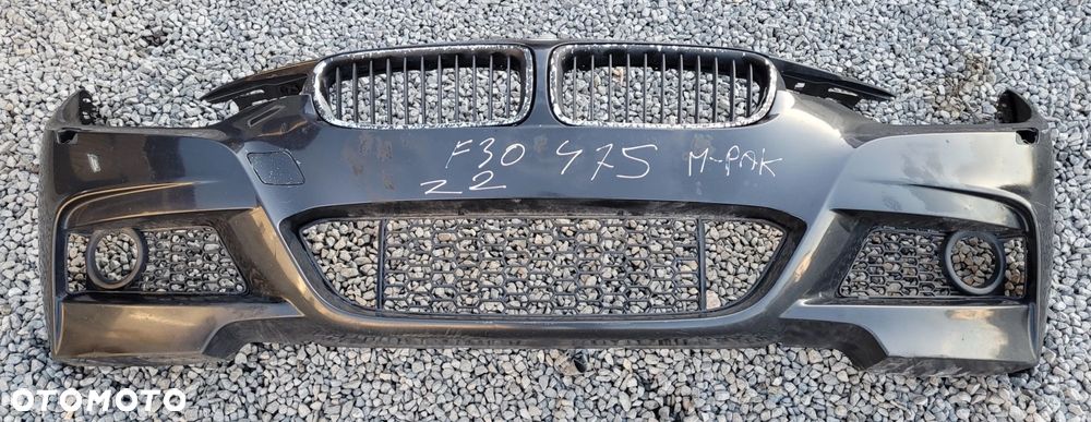 ZDERZAK PRZÓD PRZEDNI M PAKIET BMW F30 F31 475 BLACK SAPPHIRE Z2 - 1