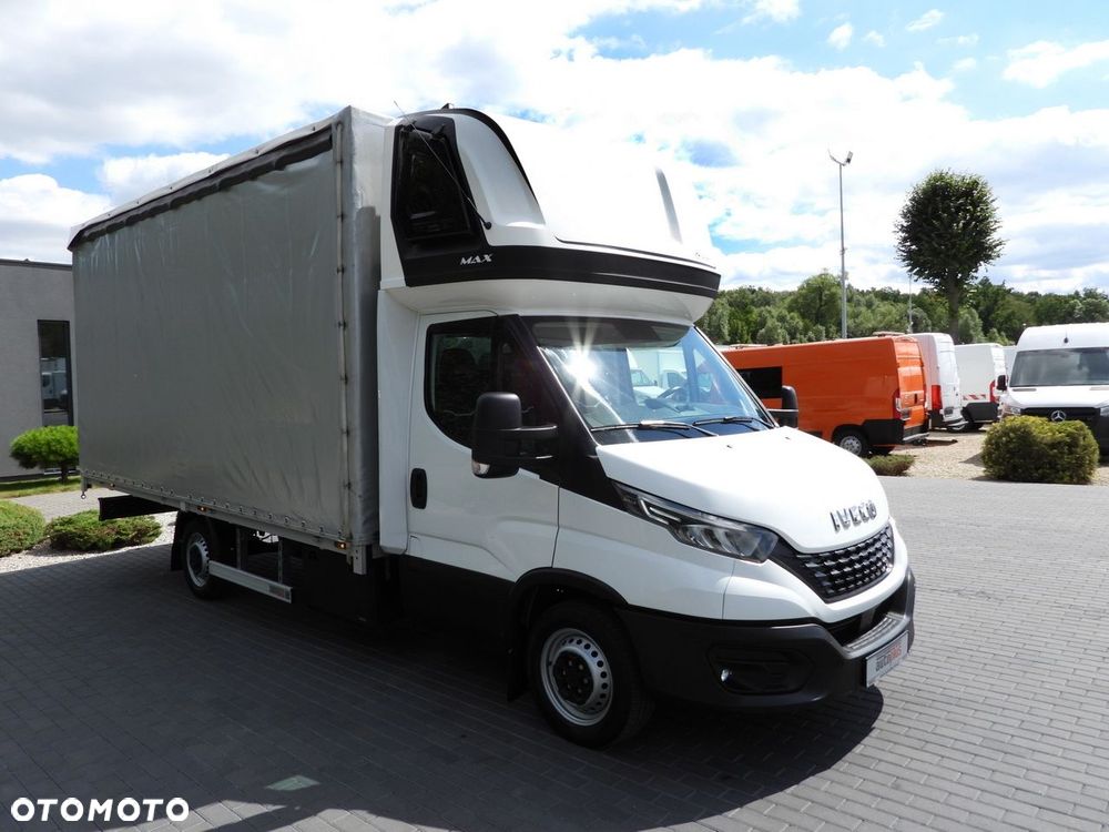 Iveco DAILY 35S18 PLANDEKA 10 PALET WEBASTO TEMPOMAT NAWIGACJA LEDY KLIMATYZACJA  180KM - 5
