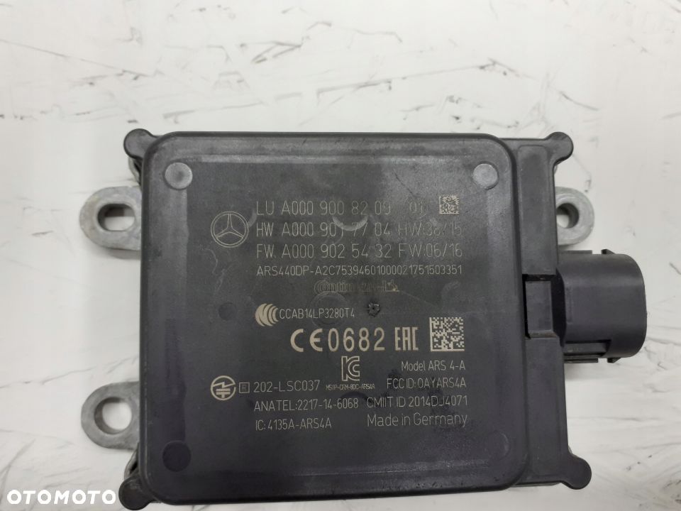 RADAR DISTRONIC MERCEDES E KLASA W213 A0009008209 - 1