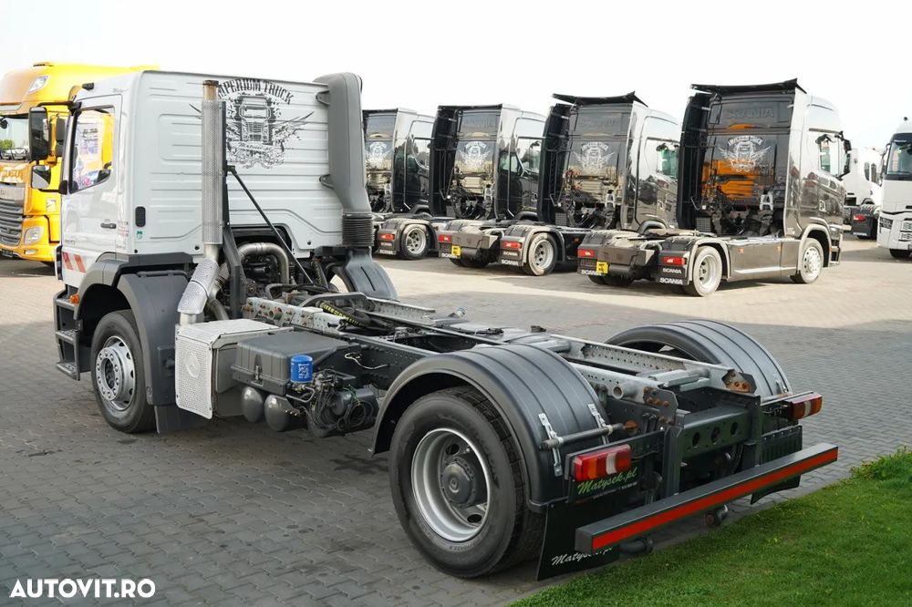Mercedes-Benz AXOR 1829 / RETARDER / ȘASIU PENTRU CAROSERIE / 4 M / EURO 5 - 8