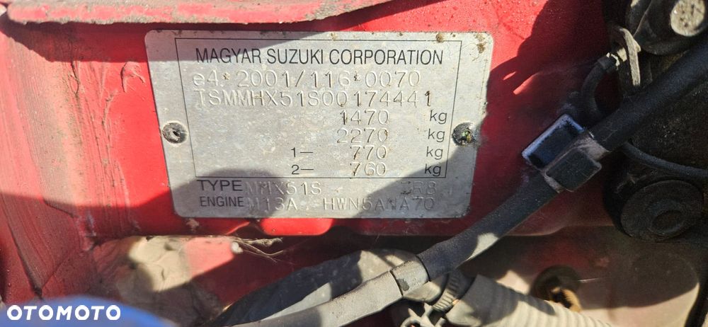 SUZUKI IGNIS II 03-10 1.3 M13A RADIO ORYGINALNE - 18