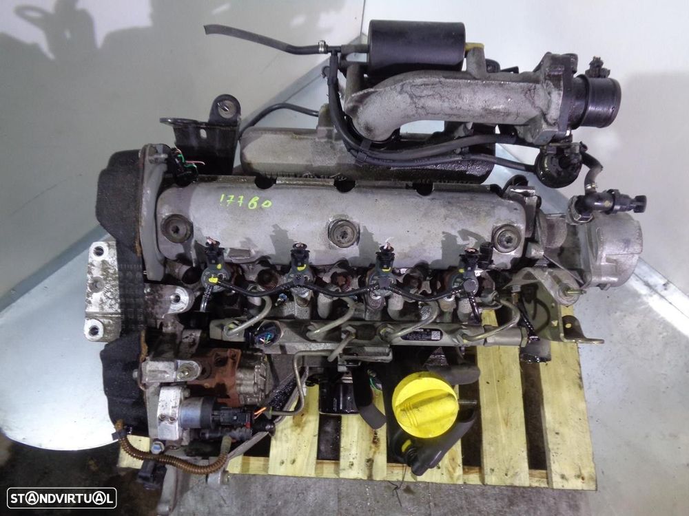 MOTOR COMPLETO RENAULT LAGUNA II 2004 - 8