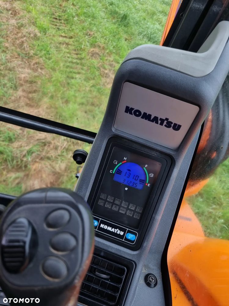 Komatsu Koparka Gąsienicowa 8 ton PC80MR-3 z Norwegii jak Nowa 2017rok 3100mtg 3x ramie łamane Klima ser.DEKRA pompa paliwa centr. smarowanie - 34