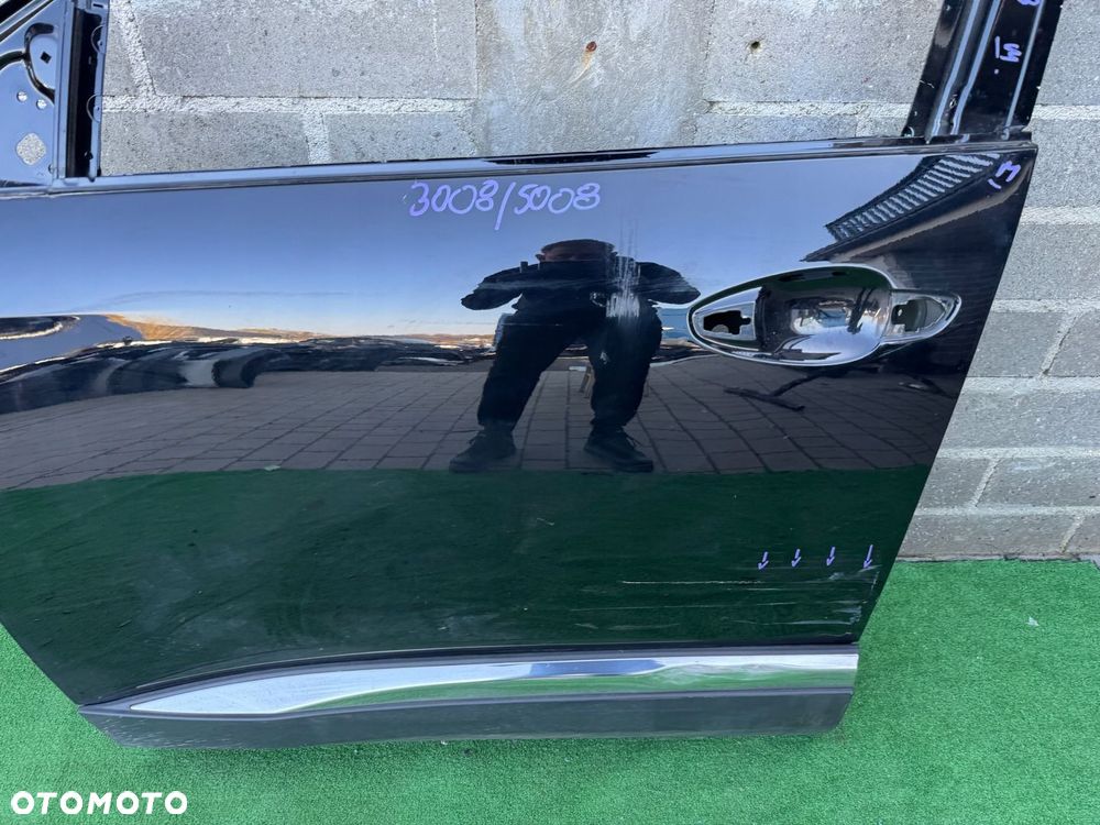 PEUGEOT 3008 II 2 5008 II 2015- DRZWI LEWE PRZEDNIE ORG D144 - 6