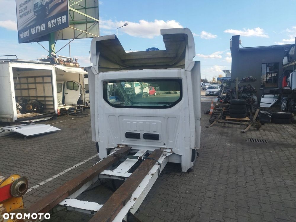 SZYBA TYLNA TYL W PLECY FORD TRANSIT MK8 RAMOWY RAMA