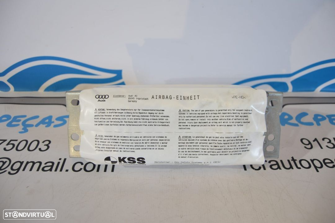 AIRBAG PASSAGEIRO PENDURA AUDI A5 8T3 8T0 8TA 8T0880204H 8T0880204 A4 B8 8K Q5 8RB RS5 - 4
