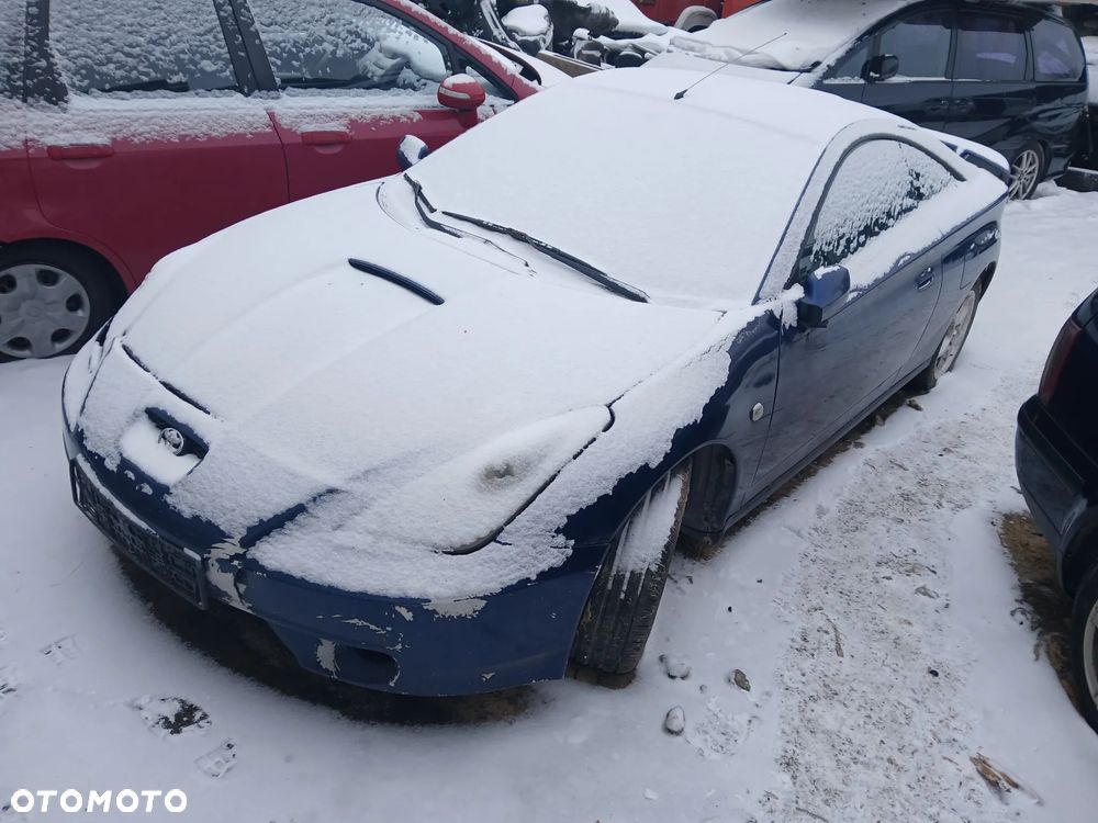toyota celica VII silnik 1.8 1zzfe skrzynia sanki belka przód tył wahacz zacisk zwrotnica - 1