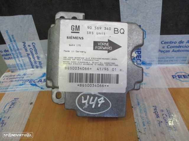 Modulo Airbag 90569340 OPEL VECTRA B 1998 - 3