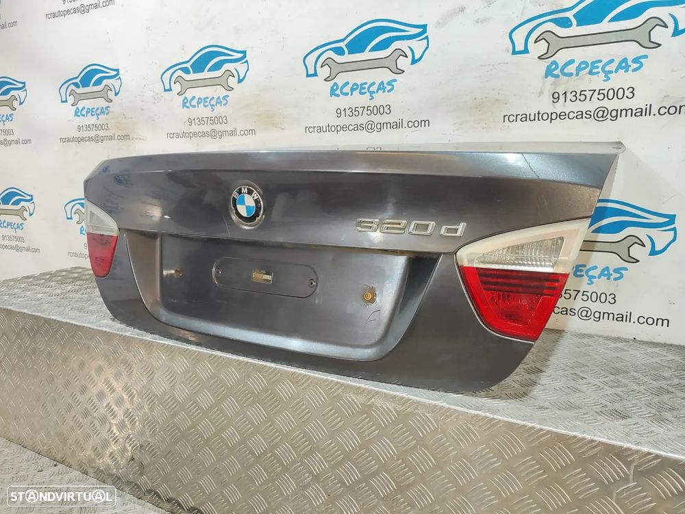 Porta Tampa Mala BMW Serie 3 E90 Fecho Puxador - 3