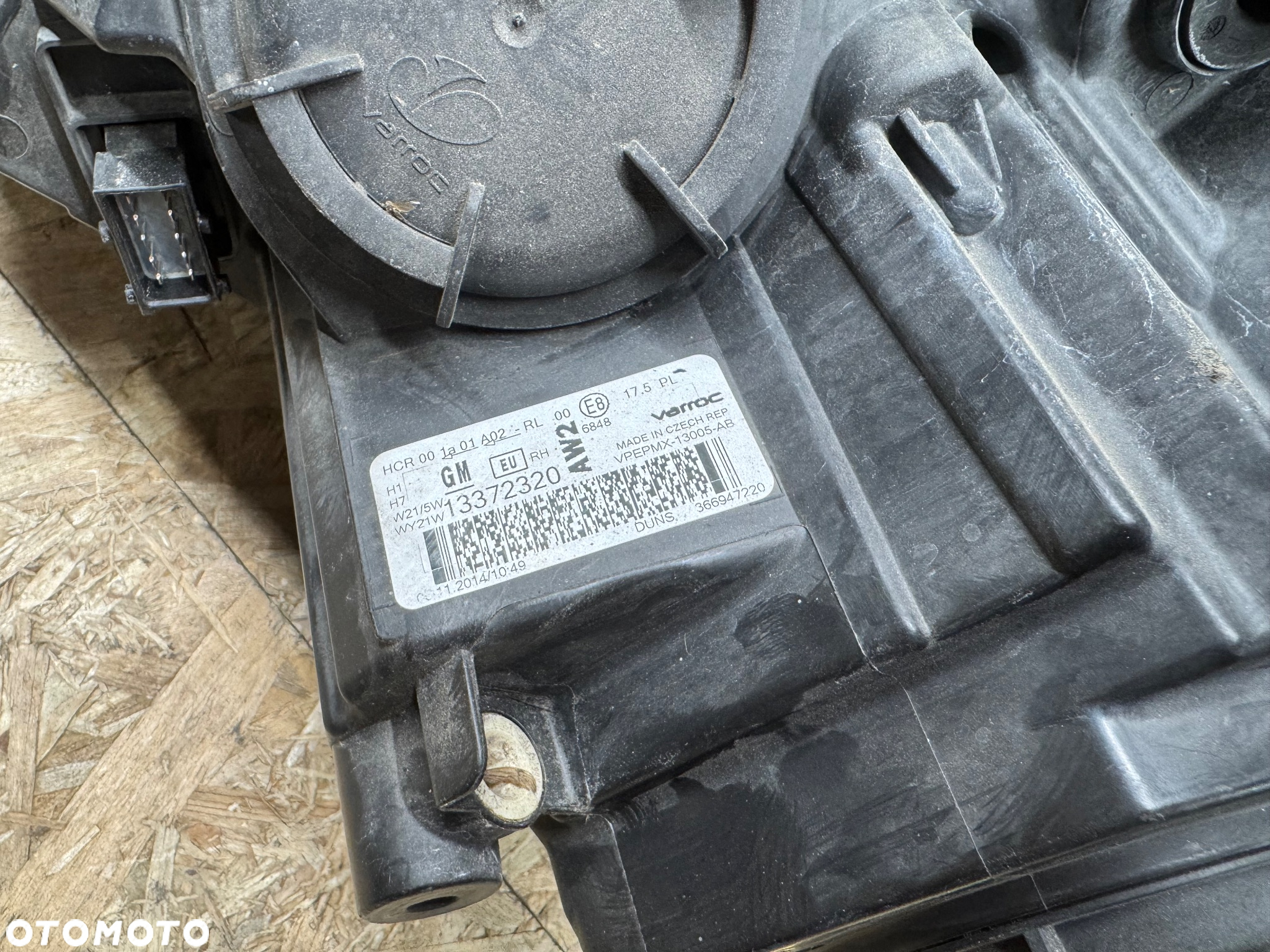 Przednia prawa lampa Opel meriva B - 4