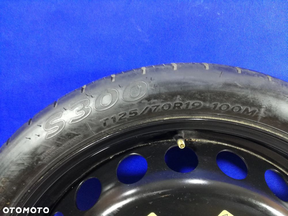 Audi A5 8T koło dojazdowe zapas 5x112 T125/70 R19 ET29 2190900 - 3