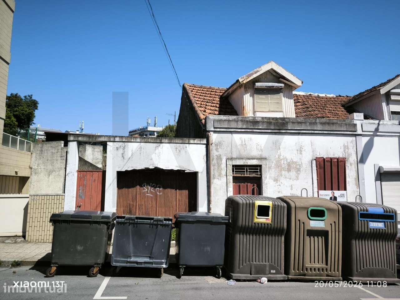 Moradia T2 com garagem e terraço em S. Roque  para remodelar - Grande imagem: 4/7