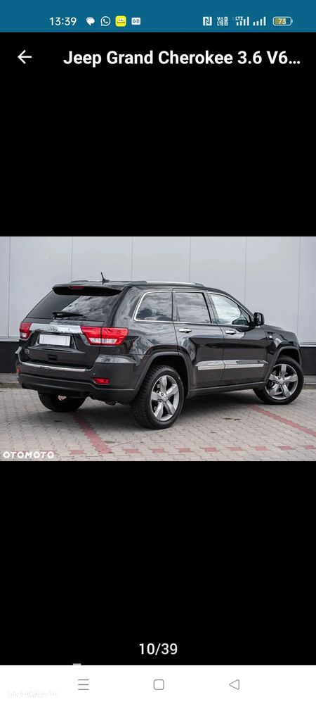 Jeep Grand Cherokee 3.6 V6 Overland - 10