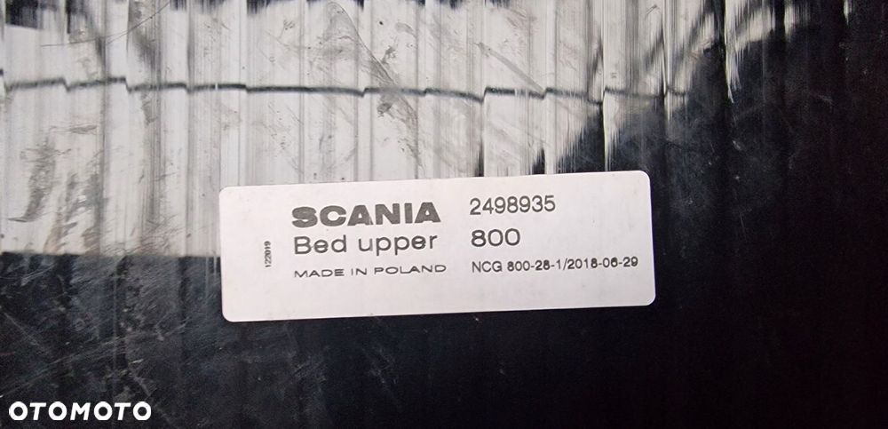 Łózko Górne Leżanka Materac Scania R S NTG NGS 2498935 2062621 - 5
