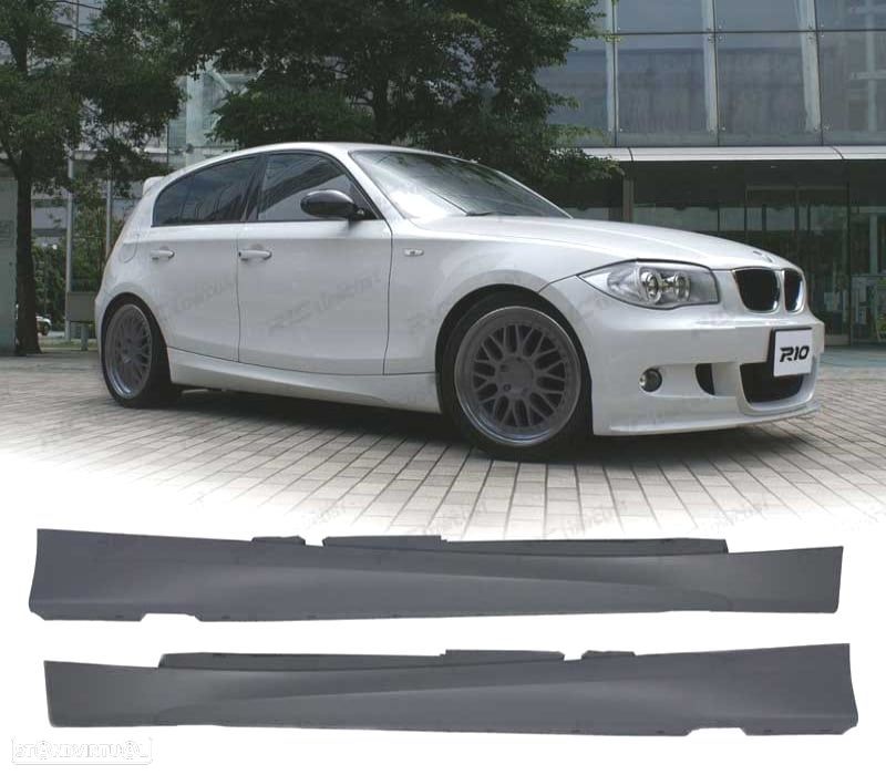 EMBALADEIRAS LATERAIS BMW E87 04-11 LOOK M - 1