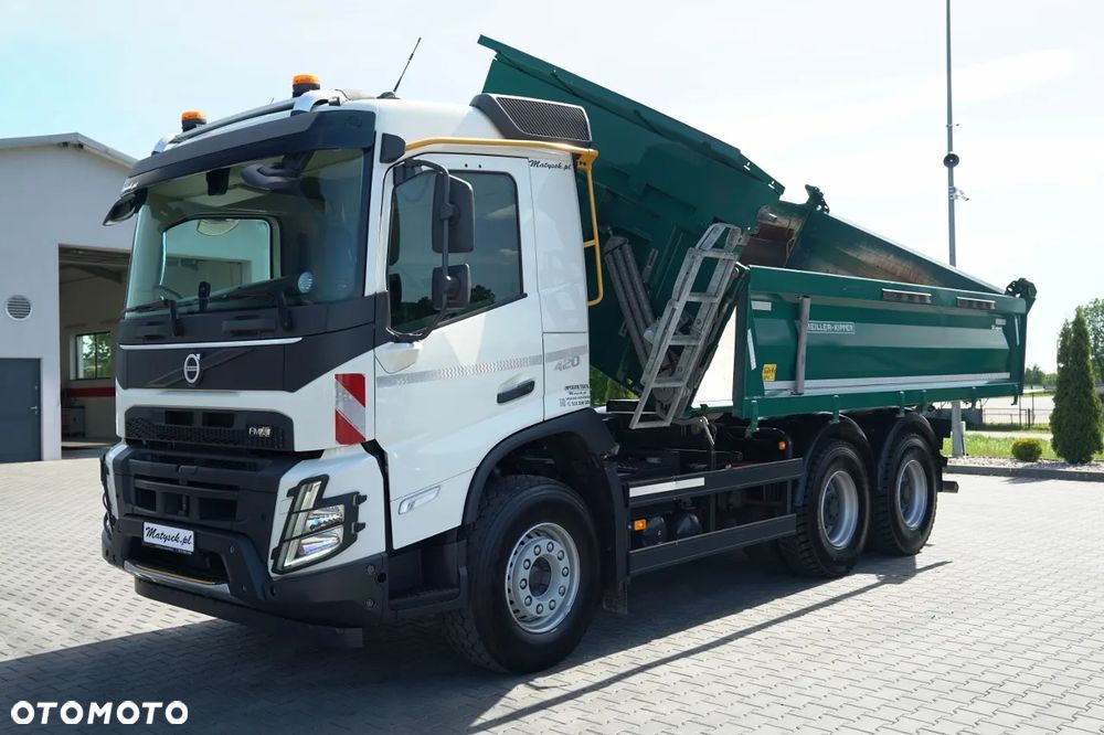 Volvo FMX 420 / 6X4 / WYWROTKA 3 STRONNA / MEILLER / 8 TYS KM / I-SHIFT / EURO 6 / - 11