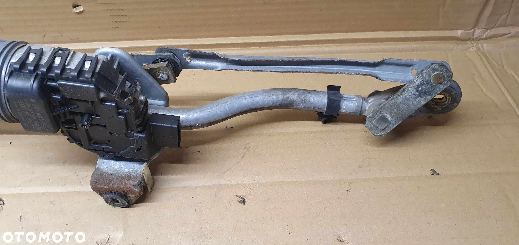 Mechanizm wycieraczek przód przedni Audi A4 B6 8E1955119 8E1955023A - 6