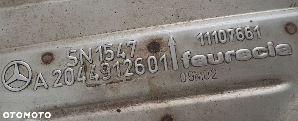 TŁUMIK KOŃCOWY WYDECH LEWY MERCEDES GLK X204 - 8