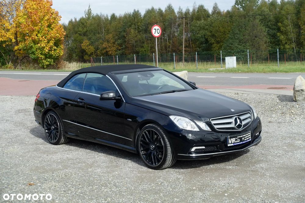 Mercedes-Benz Klasa E 350 CGI Cabrio BlueEFFICIENCY 7G-TRONIC Avantgarde - 9