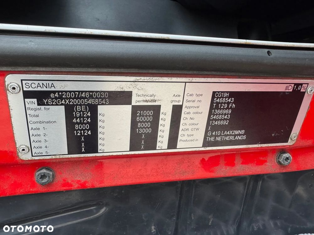 Scania G 410/Euro 6/Bez Egr/full serwis Scania/ - 26