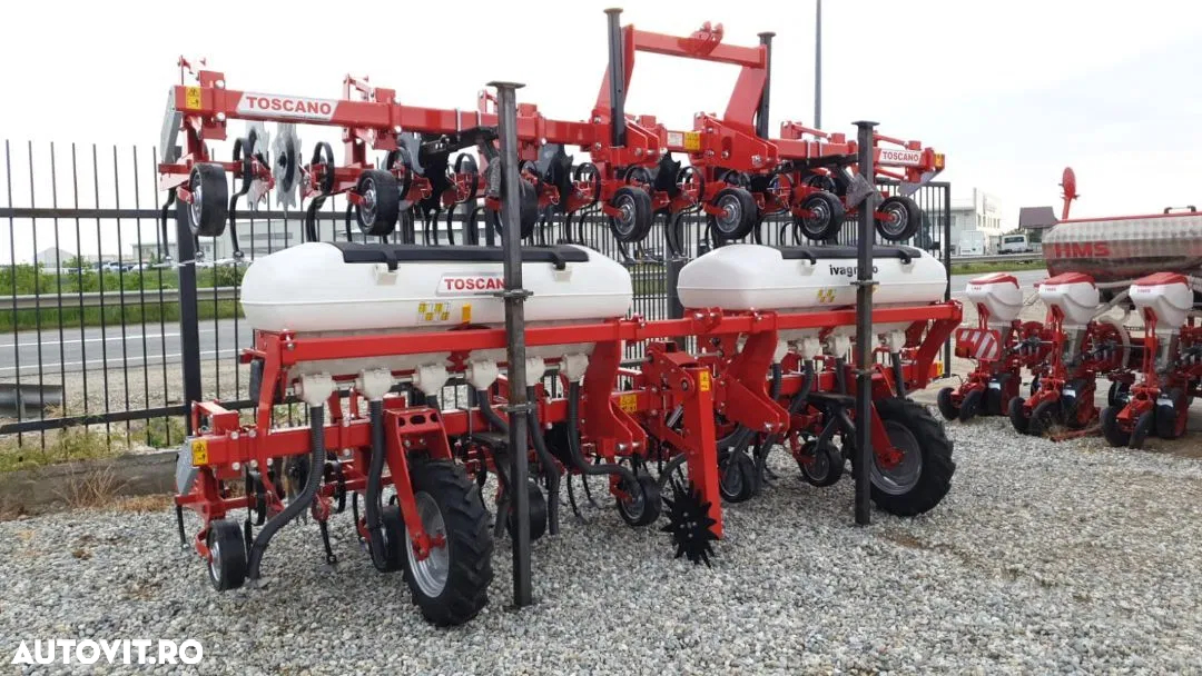 Toscano Cultivator prasitoare 5 - 7 - 9 Ivagro - 15