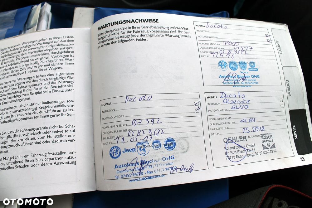 Fiat MAXI L4H2 2287 cm 130 koni PO REMONCIE SILNIKA. - 15