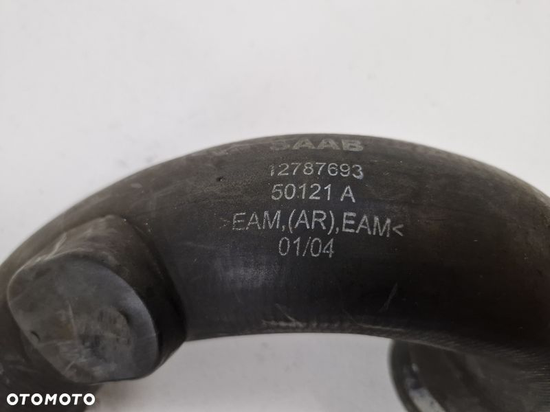 SAAB 93 9-3 2 II 1.8 2.0 T RURA PRZEWÓD WĄŻ INTERCOOLERA POWIETRZA 12787693 - 4