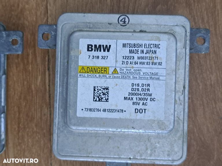Modul balast droser xenon far Original BMW F20 F22 E90 F10 F01 E84 63117318327 - 2